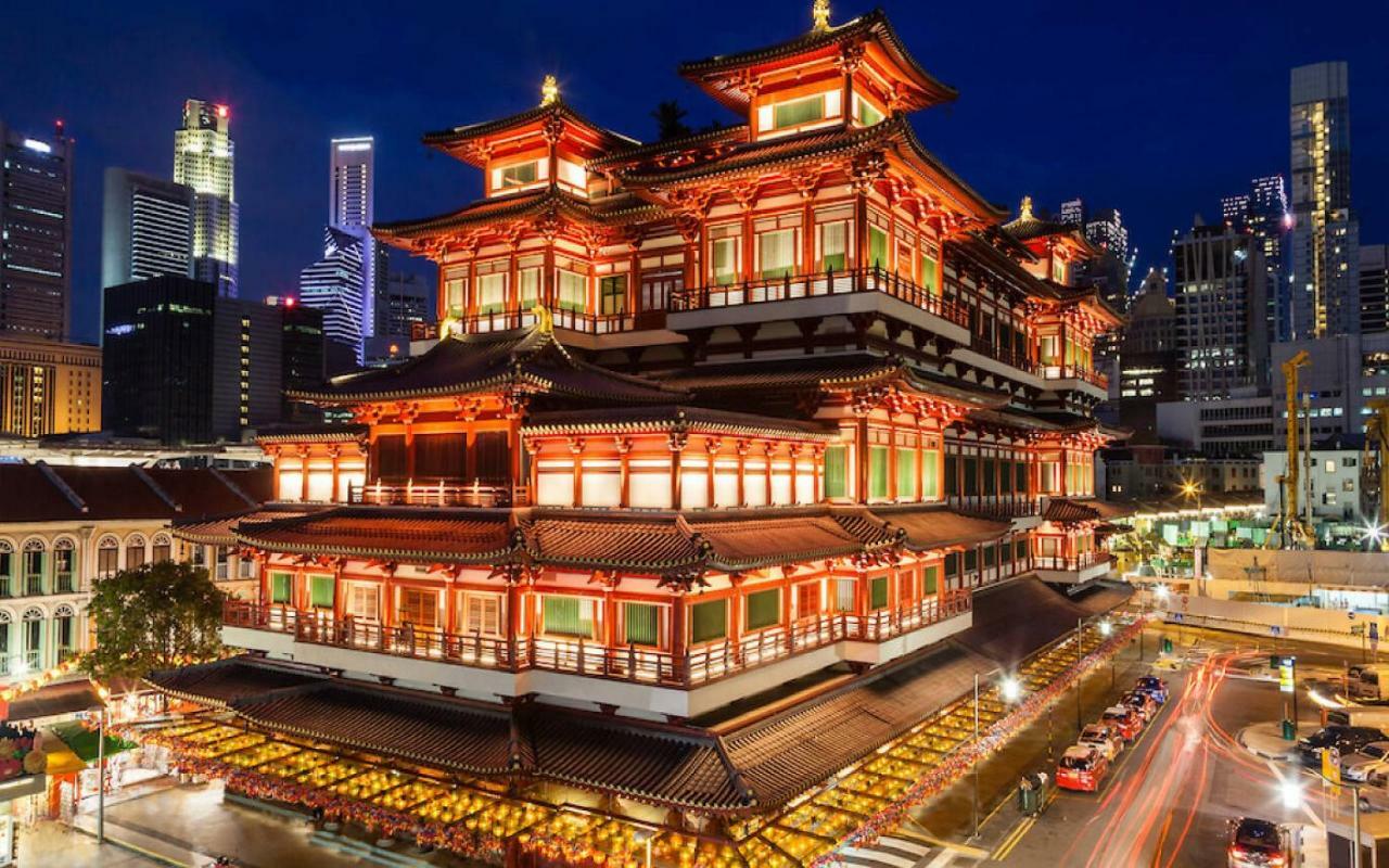 Cube Family Boutique Capsule Hotel At Chinatown Szingapúr Kültér fotó